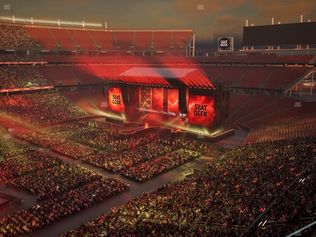 Levi's Stadium - Section Tower Suite 607 Seat View