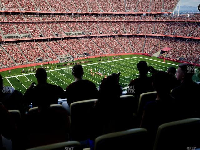 Levi's Stadium - Section Tower Suite 607 Seat View Levi's Stadium - Section Tower Suite 607 Seat View