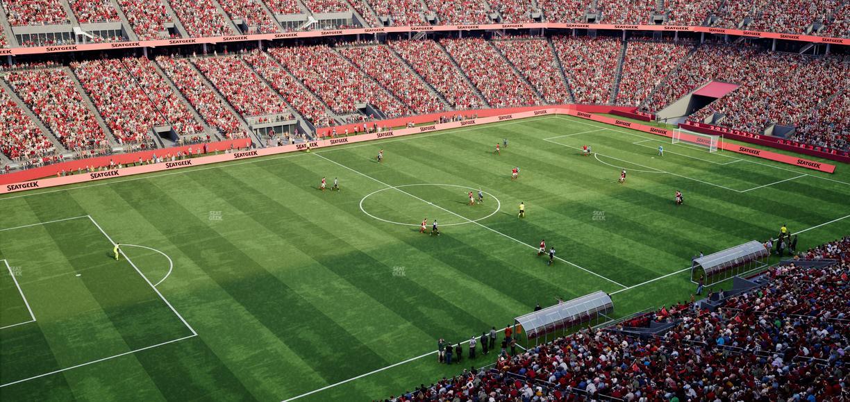 Levi's Stadium - Section Tower Suite 607 Seat View