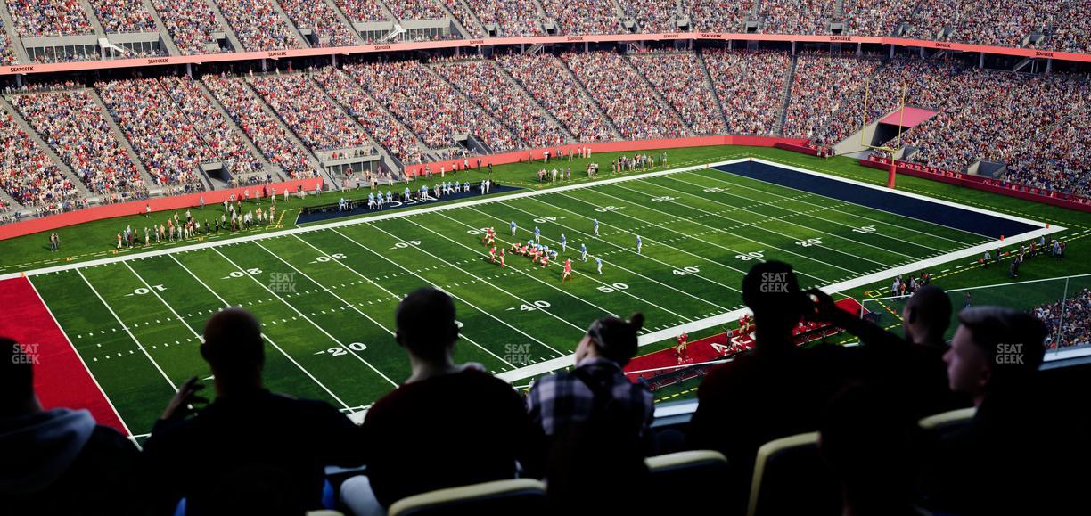Levi's Stadium - Section Tower Suite 607 Seat View