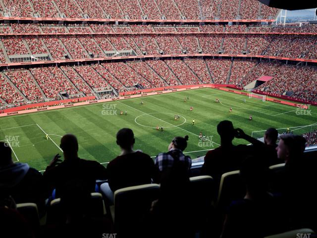 Levi's Stadium - Section Tower Suite 607 Seat View Levi's Stadium - Section Tower Suite 607 Seat View