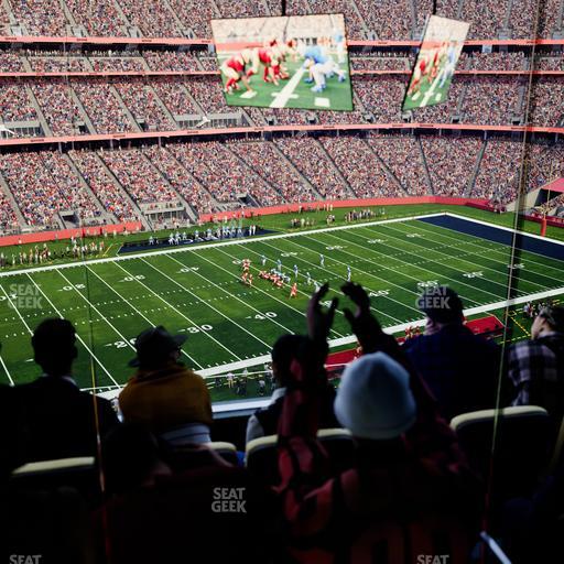 Levi's Stadium - Section Tower Suite 608 Seat View