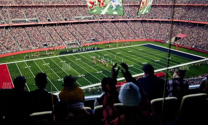 Levi's Stadium - Section Tower Suite 608 Seat View