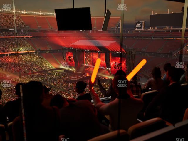 Levi's Stadium - Section Tower Suite 608 Seat View