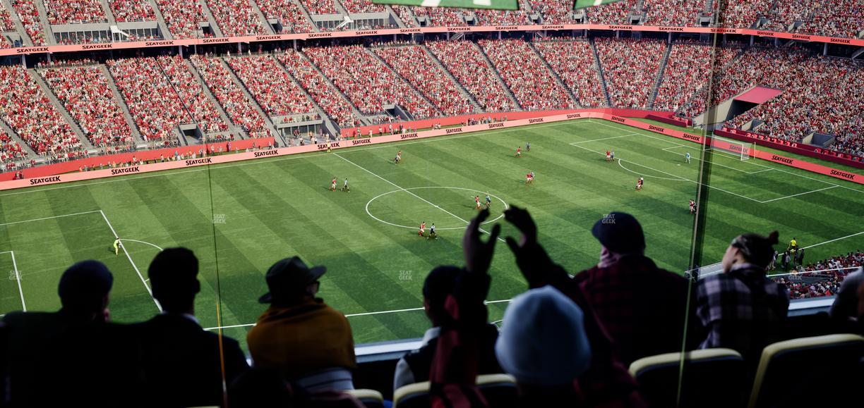 Levi's Stadium - Section Tower Suite 608 Seat View