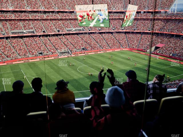 Levi's Stadium - Section Tower Suite 608 Seat View Levi's Stadium - Section Tower Suite 608 Seat View