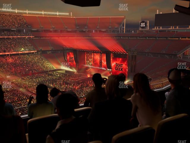 Levi's Stadium - Section Tower Suite 609 Seat View