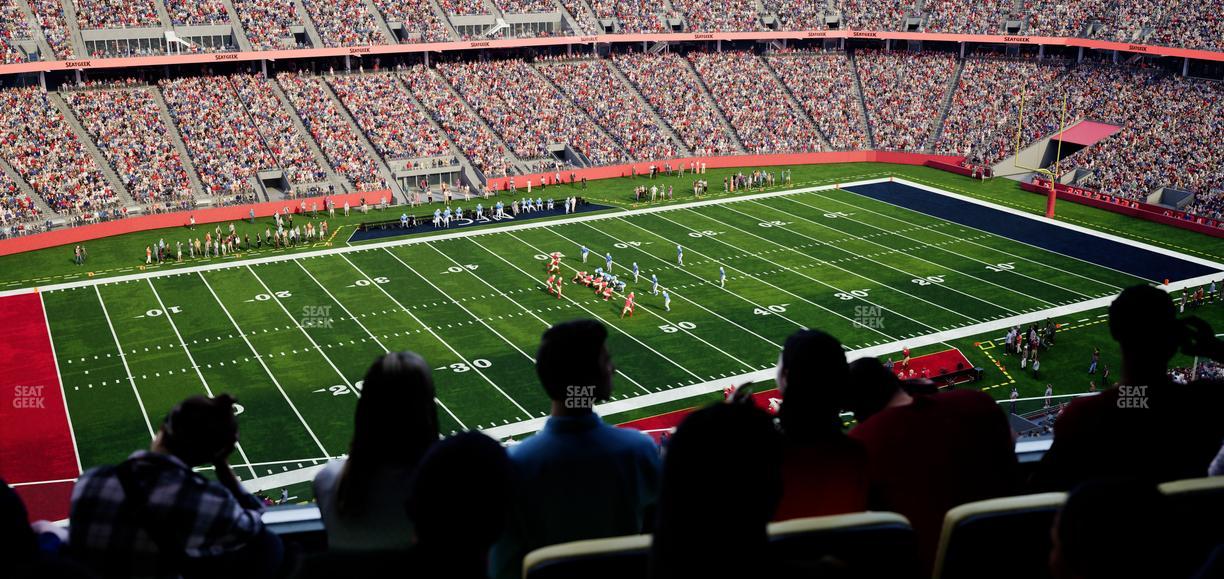 Levi's Stadium - Section Tower Suite 609 Seat View