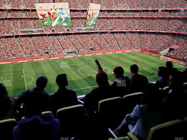 Levi's Stadium - Section Tower Suite 610 Seat View Levi's Stadium - Section Tower Suite 610 Seat View