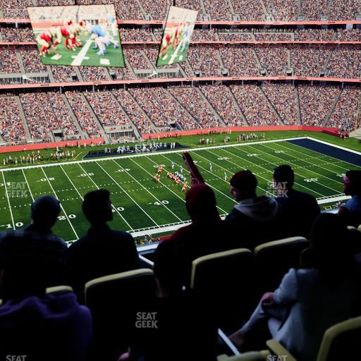 Levi's Stadium - Section Tower Suite 610 Seat View
