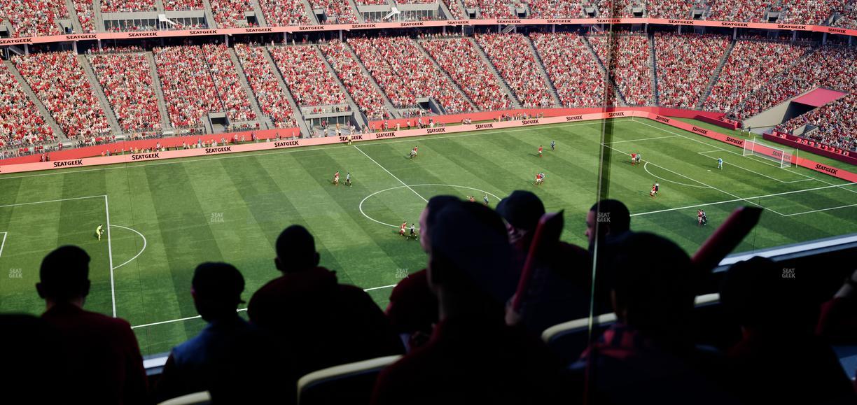 Levi's Stadium - Section Tower Suite 611 Seat View