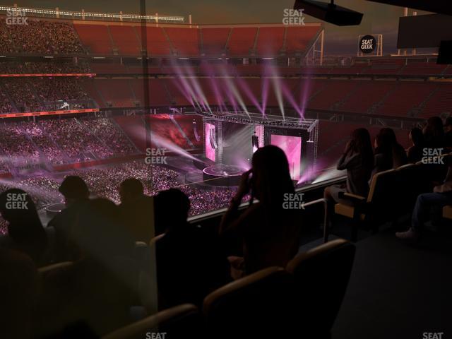 Levi's Stadium - Section Tower Suite 611 Seat View Levi's Stadium - Section Tower Suite 611 Seat View