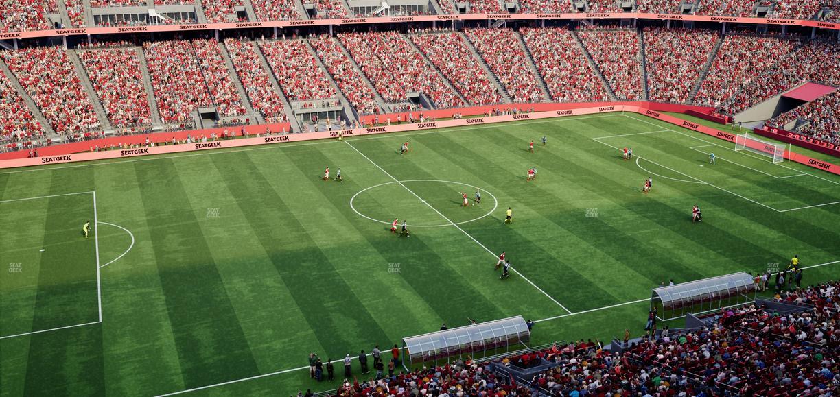 Levi's Stadium - Section Tower Suite 611 Seat View