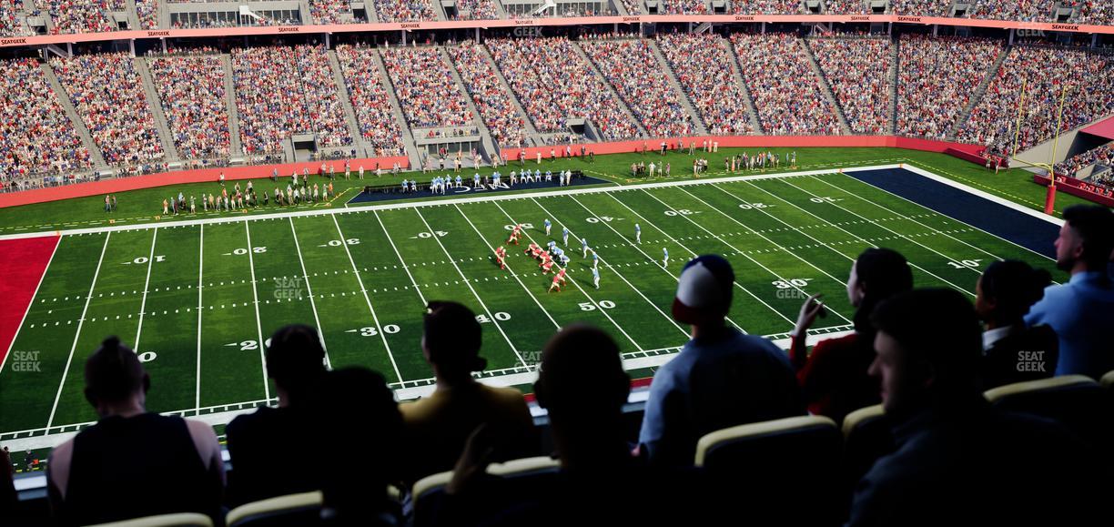 Levi's Stadium - Section Tower Suite 612 Seat View
