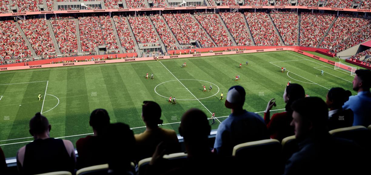 Levi's Stadium - Section Tower Suite 612 Seat View