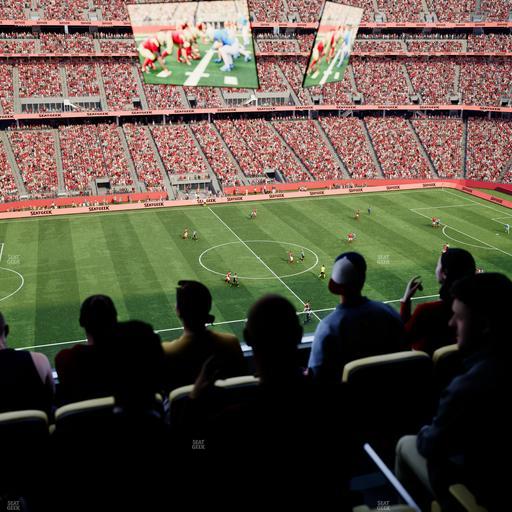 Levi's Stadium - Section Tower Suite 612 Seat View