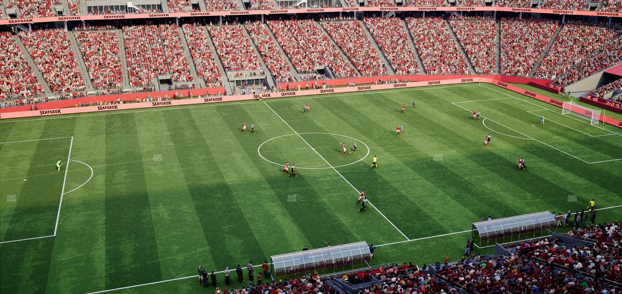 Levi's Stadium - Section Tower Suite 612 Seat View