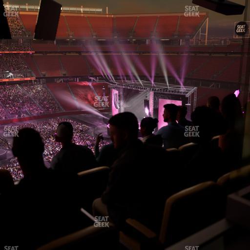 Levi's Stadium - Section Tower Suite 612 Seat View