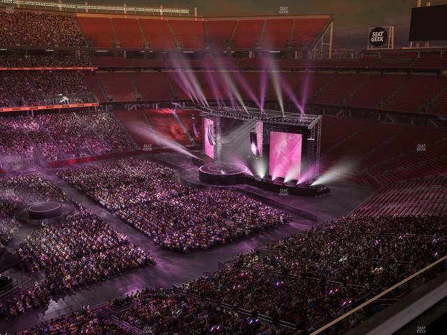 Levi's Stadium - Section Tower Suite 612 Seat View