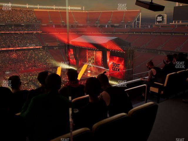 Levi's Stadium - Section Tower Suite 613 Seat View