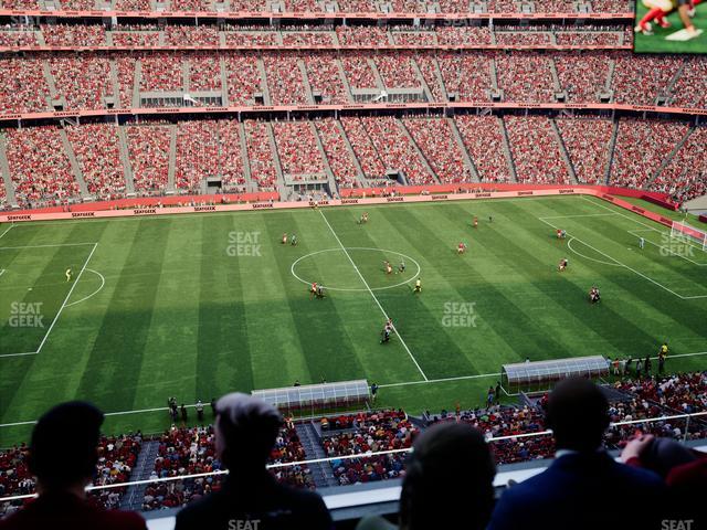 Levi's Stadium - Section Tower Suite 614 Seat View Levi's Stadium - Section Tower Suite 614 Seat View