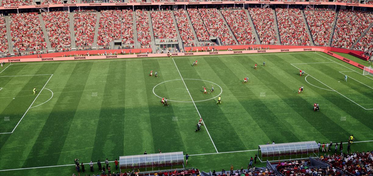 Levi's Stadium - Section Tower Suite 615 Seat View