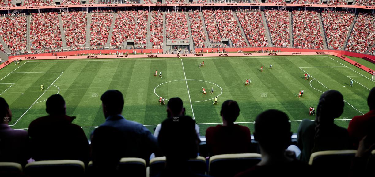 Levi's Stadium - Section Tower Suite 616 Seat View