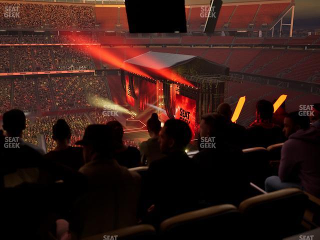 Levi's Stadium - Section Tower Suite 618 Seat View