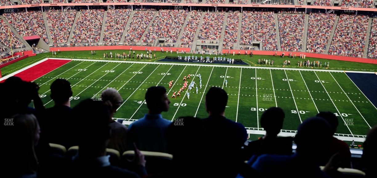 Levi's Stadium - Section Tower Suite 620 Seat View