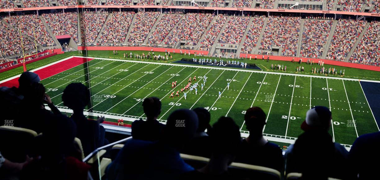 Levi's Stadium - Section Tower Suite 623 Seat View