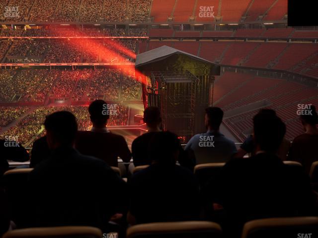 Levi's Stadium - Section Tower Suite 624 Seat View