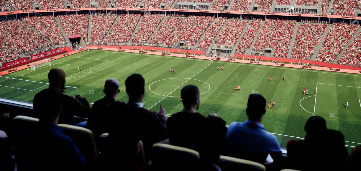 Levi's Stadium - Section Tower Suite 624 Seat View