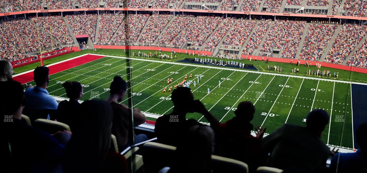 Levi's Stadium - Section Tower Suite 625 Seat View