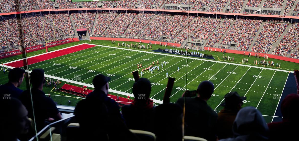 Levi's Stadium - Section Tower Suite 627 Seat View