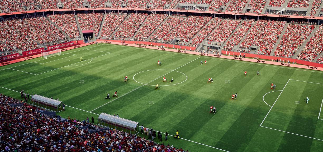 Levi's Stadium - Section Tower Suite 627 Seat View