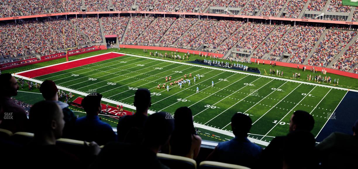 Levi's Stadium - Section Tower Suite 628 Seat View