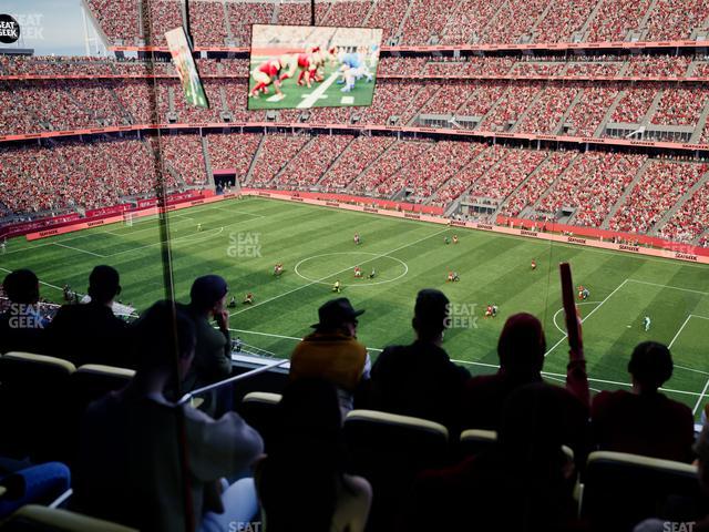 Levi's Stadium - Section Tower Suite 629 Seat View Levi's Stadium - Section Tower Suite 629 Seat View