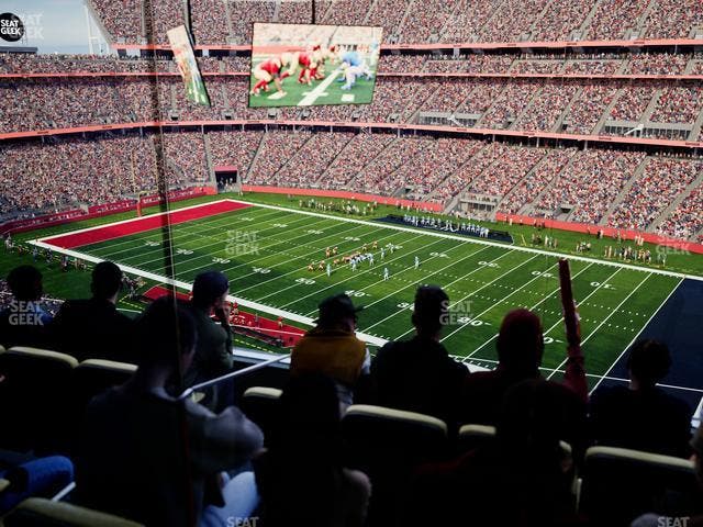 Levi's Stadium - Section Tower Suite 629 Seat View