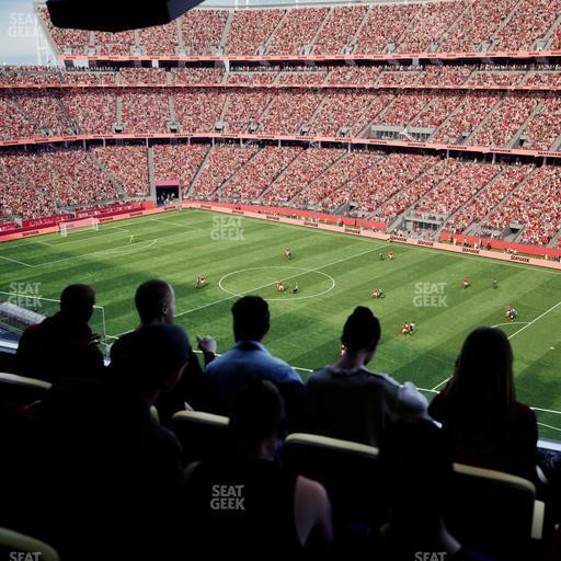 Levi's Stadium - Section Tower Suite 630 Seat View