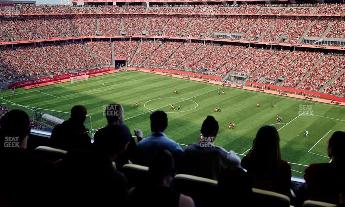 Levi's Stadium - Section Tower Suite 630 Seat View