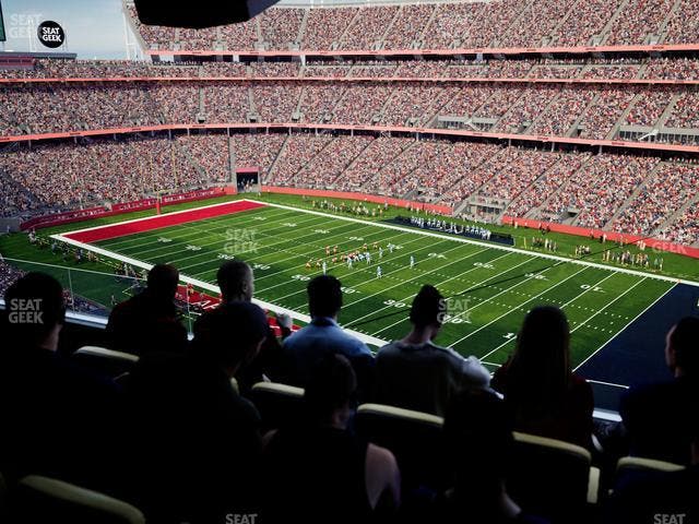 Levi's Stadium - Section Tower Suite 630 Seat View
