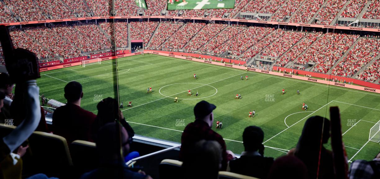 Levi's Stadium - Section Tower Suite 631 Seat View