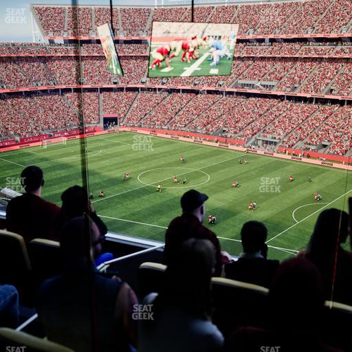 Levi's Stadium - Section Tower Suite 631 Seat View