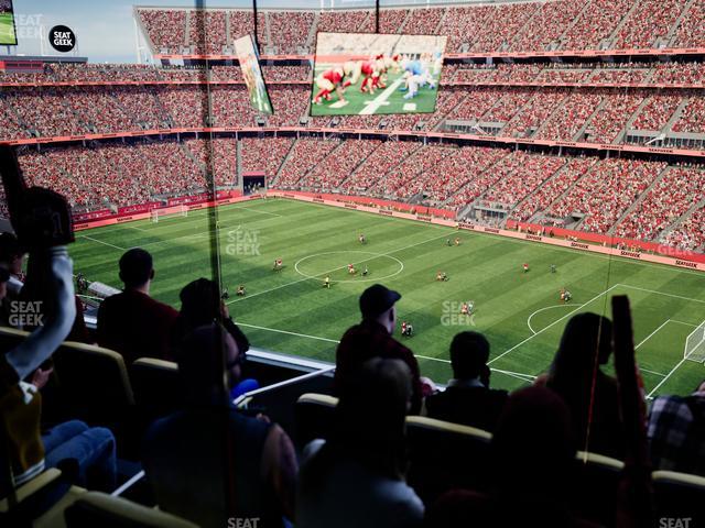 Levi's Stadium - Section Tower Suite 631 Seat View Levi's Stadium - Section Tower Suite 631 Seat View