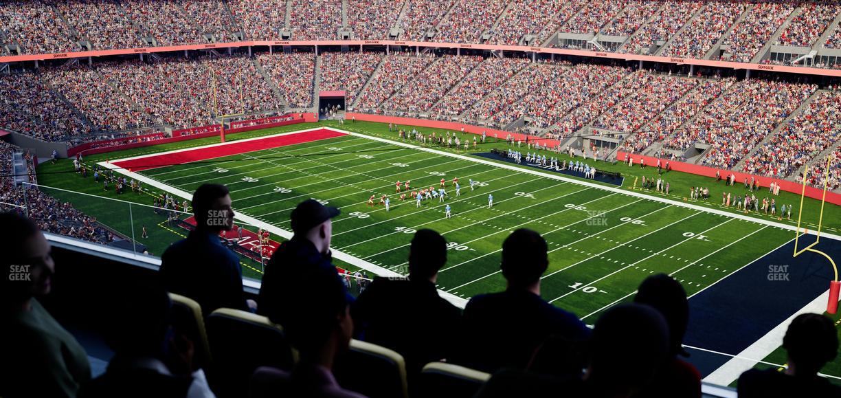Levi's Stadium - Section Tower Suite 632 Seat View