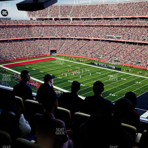 Levi's Stadium - Section Tower Suite 632 Seat View
