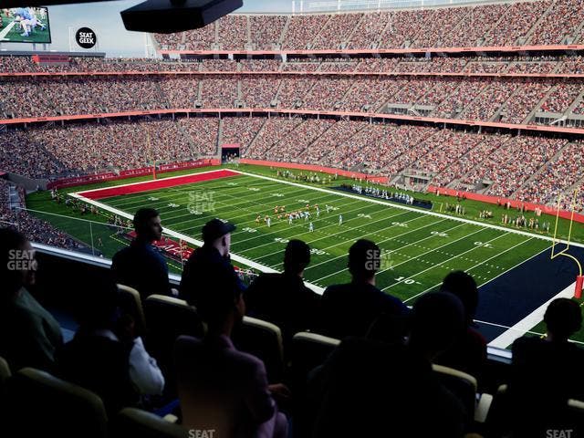 Levi's Stadium - Section Tower Suite 632 Seat View
