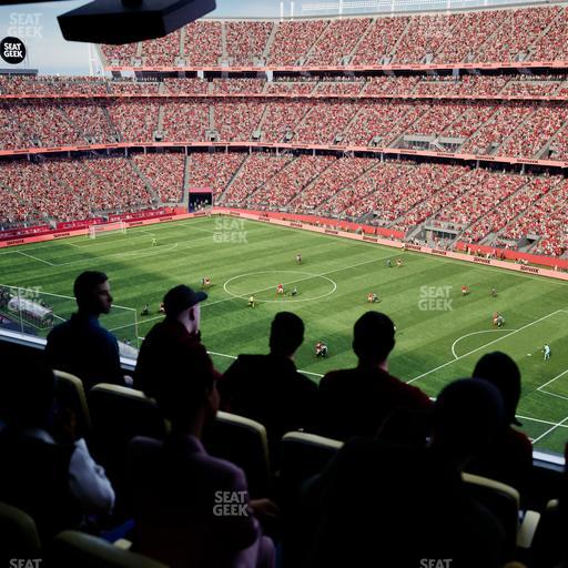 Levi's Stadium - Section Tower Suite 632 Seat View