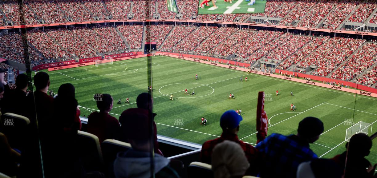 Levi's Stadium - Section Tower Suite 633 Seat View