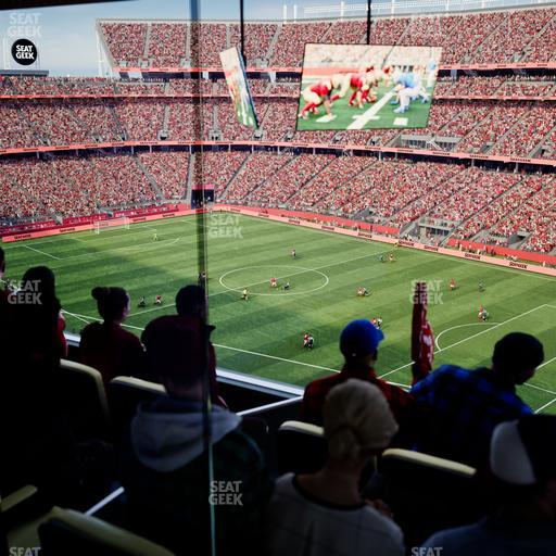 Levi's Stadium - Section Tower Suite 633 Seat View